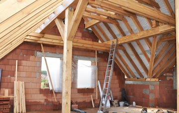 Higher Halstock Leigh attic trusses